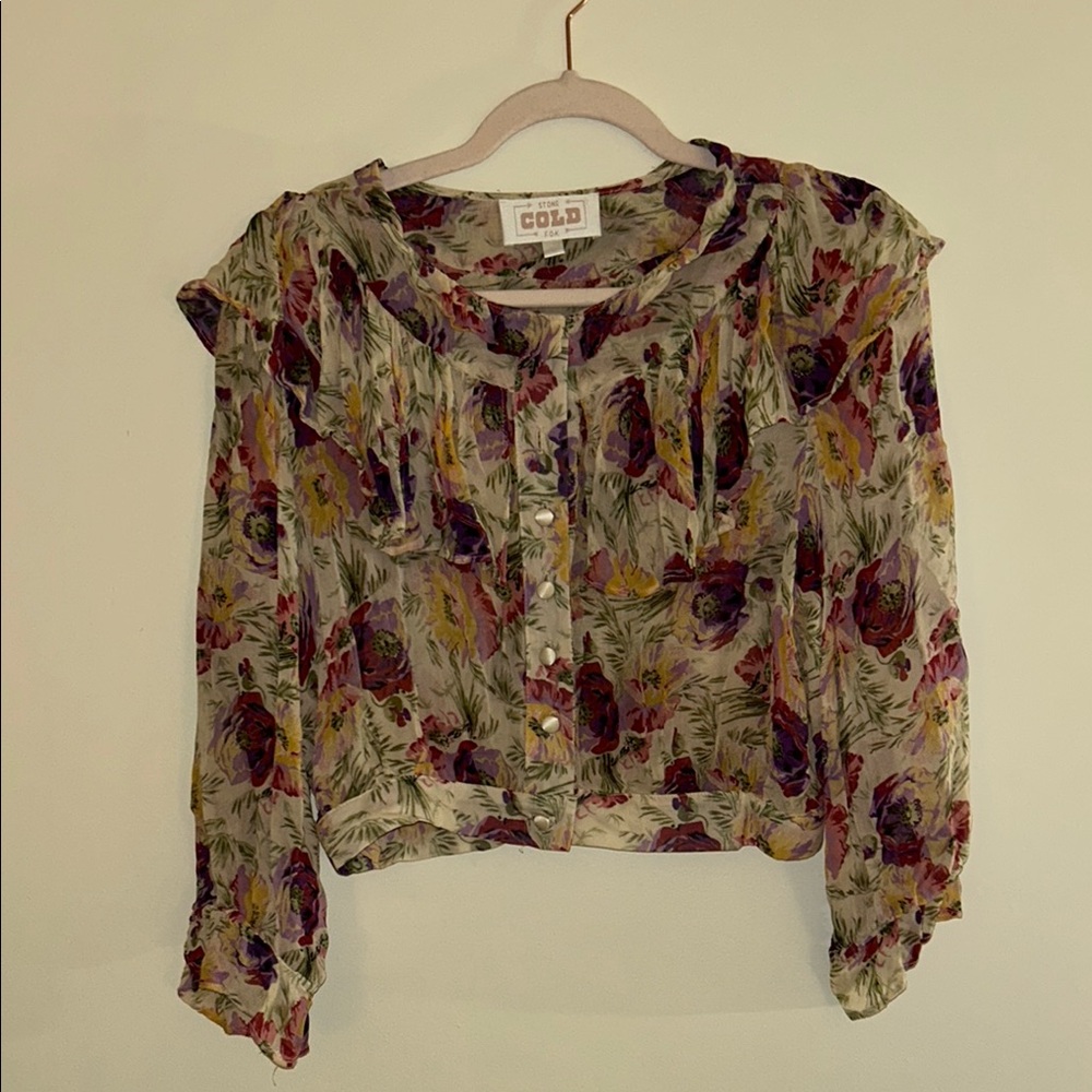 Stone Cold Fox Harvest Blouse L